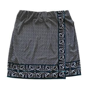 Studio M Faux Wrap Skirt Size M